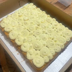 So light and fluffy but not too sweet. It paired very well with Pumpkin pie dump cake!!
