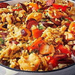 Nicely seasoned. I think cauliflower rice takes a lot of seasoning before the flavor shines through. This dish was nicely seasoned. My husband enjoyed it.