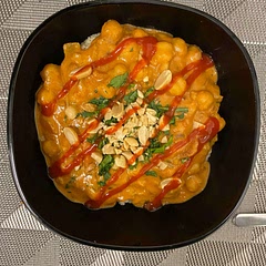 Serve with Cous cous 
Add ginger