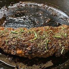 Great recipe for pork loins. Would highly recommend! And it is fairly easy if you don’t have to borrow soy sauce from a neighbor and have to squeeze fresh OJ because you forgot those ingredients.