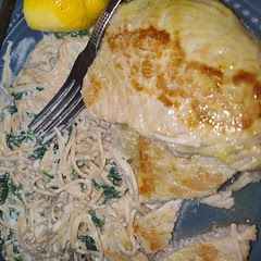 Made it just like the recipe said.  Oh so good.  Added pork chops.  I recommend this dish.  Oh so good!