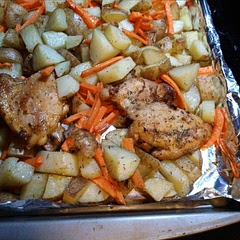 I added a little more salt to the vegetables.