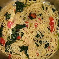 Love this dish, I add a ton of spinach and tomatoes