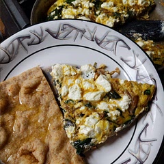 This was absolutely delicious! I used 10 eggs and added garlic salt to the eggs for the 'seasoning'. We had it with naan. Will make this again, for sure!
