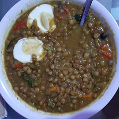 i added a boiled egg and some other spices to add to the flavor and it was amazing !!! 10/10. im bad at taking food pictures but i swear by this