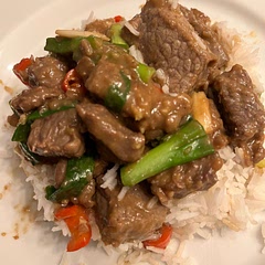 Added Rice, next time i’ll double the sauce