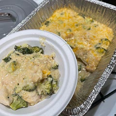 Delicious and easy! Timing is about right. Bout an hour to cook overall. Followed the recipe exactly except I used white rice instead of brown.