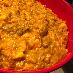 I really liked the taste but it wasn’t as spicy as I would have imagined so would probably add more chillis next time. Also allow extra time for prep