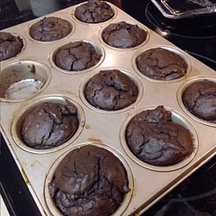 I don't have a mini muffin tin so I used this and baked 18 min in convection. Turned out perfectly!