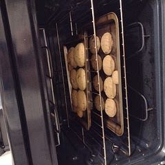 I added chocolate chips for a Reese's taste.
