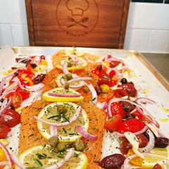Very easy and fresh! Don’t be afraid to add more of the fresh herbs. Give it a try.