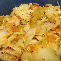 Added lots of pepper and apple cider vinegar, but was fantastic!