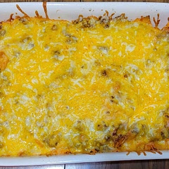I couldn't find cheddar cheese soup so I used nacho cheese soup instead. But it turned out great!