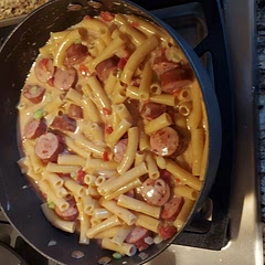 Tasty quick weeknight dinner.
