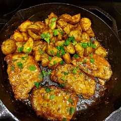 A very filling dinner! It didn't take very long and the ingredients were pretty simple. I definitely recommend it for people cooking for families or if you're on a budget.