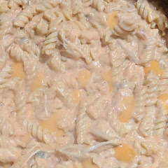 I made it on the stove top.  It was decent and super easy.  Make sure to salt and pepper to taste.
