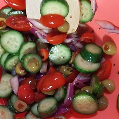 Used green olives because I prefer them over any others...this turned out great!