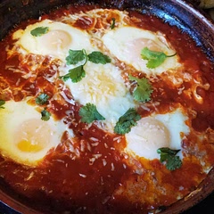 10/10 one of my favorite hearty breakfast to make it’s rich and tomatoey with great spices.