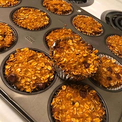They were okay, they needed something a little more sweet, I may put a little more syrup on top when served!