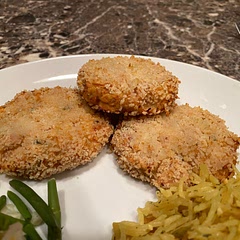 Loved these! I made the full recipe and followed everything exactly. Crusting it in the panko was a wonderful touch and made a big difference from my usual recipes. Will make again! My favorite iteration yet of tuna cakes.
