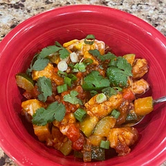 Great recipe. I deleted the beans and corn to make it 5&1 compliant. Will definitely make again!