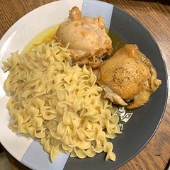Pretty good! The skins stuck to the bottom of the instant pot was my only issue. Next time probably will go with skinless thighs