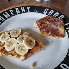 Maybe heat the pan a fair bit first and then add smaller amounts of batter. I filled the pan but this made it difficult to flip and I think it would look better to have smaller ones