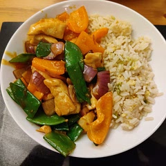 Add a little less honey and a bit more spice. I also seasoned the top with ground chilli flakes.