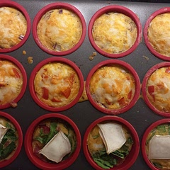 Accidentally bought the  camembert-like goat cheese instead of the fresh variety,  but turned out good anyway