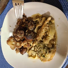 Made it for a side dish with Chicken Picatta. Taste 9. Ease 5.