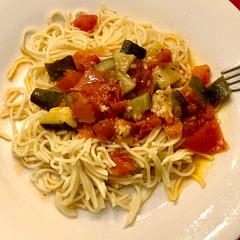 Sprinkle with fresh Mozzarella cheese and enjoy!