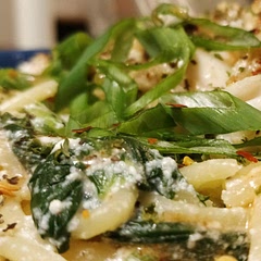 Great recipe. I added garlic paste and cajun seasoning to the pasta, and baked lemon garlic tilapia on top.