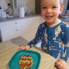 Delicious, my toddler was a big fan! Only put a sprinkle of cayenne pepper and could definetly taste it, full amount would've been too much I think.