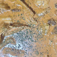 Really different.  Cannot say I loved it.  It was just ok.  I had to add garlic and salt to give it more flavor.  I also used venison instead of beef.