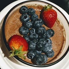 I am a picky eater and really expected to dislike this (mostly because I was worried about the texture with the chia seeds).  Boy was I pleasantly surprised!  

Not only was this tremendously easy to make, but it is delicious too!  It tastes similar to chocolate ice cream and thickens up really nice after refrigeration.  Definitely hits the spot for my sweet tooth while adding variation to breakfast.  Will make again and worth the "risk" of trying something new and different.