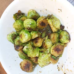 So yummy and sweet! I pan fried mine to brown them then cooked them down in the sauce. I might use use less syrup because they're almost too sweet.