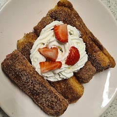 It was slightly over cooked however it was awesome. It was alot of cinnamon I would recommend half a tablespoon to begin with, according to taste I would recommend. However I know quantities and I love cinnamon. These were delicious and for teaching kids or young adults who want to learn how to cook its wonderful dessert or treat.