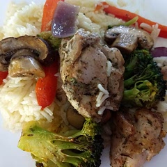 Really yummy!  I omitted the zucchini cuz hubby doesn't like it!  Great with basmati rice!👍 Company worthy!