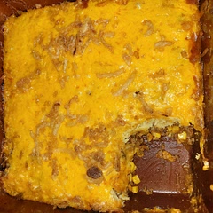 I added a little more cheese than the recipie  called for and I didn't add any peppers. It is kid approved! I would make this again.