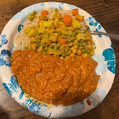 Holy moly this was better than I expected! We used Marsala paste ordered from Amazon instead of making our own, to save some time. Excellent food!