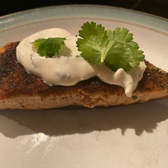 Lovely and very easy, despite a fairly long list of storecupboard spices. The only tweak I made was to use creme fraiche in place of the yoghurt and cream. Made for a light sauce which enhanced the flavours. Yum and v quick!