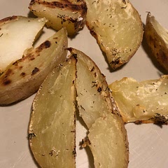 BOIL THEM BEFORE HAND! I boiled for about 15 minutes until potato’s where soft! Then I put them in the oven just as the recipe calls for. I made the sour onion seasoning, YUM!