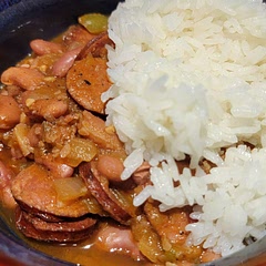I used dry beans for the first time and clearly I needed to let them soak longer than 8 hours. Taste is delicious, but the beans are too al dente. Obviously nothing to hold against the recipe! Definitely give this one a shot!