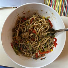 Simple, fast & delicious. I added oyster sauce.