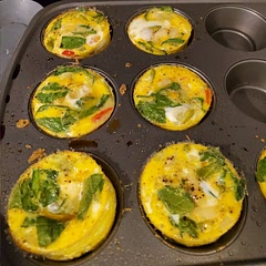 Turned out pretty good. Will keep making these.
Added pink Himalayan salt n garlic to the egg mixture for flavor