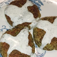 Fry and then bake at 350 for 10-15 minutes