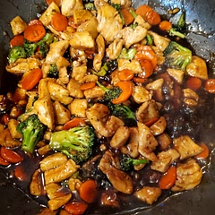Delicious! And something I wouldn't typically think of on my own. I served over brown rice and loved it. However, I will make a little less sauce than the recipe calls for next time. Other than that, happy to find a new go to!
