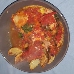 Should let sauce slimmer abit longer
