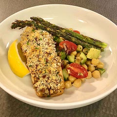 This was a great recipe - didn’t change a thing. The salmon was flavourful and incredibly moist. The recipe was divided by four to yield a single portion. Quick and easy…! Made for a really great Monday night dinner.