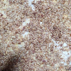 I only used two cans of fruit cocktail because it was all I had.  Drained 1 can and left syrup in the other.  Very good.  The chopped pecans on the top made the cake!
